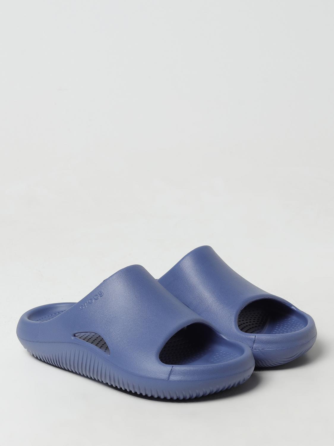 CROCS SANDALS: Sandals men Crocs, Blue - Img 2