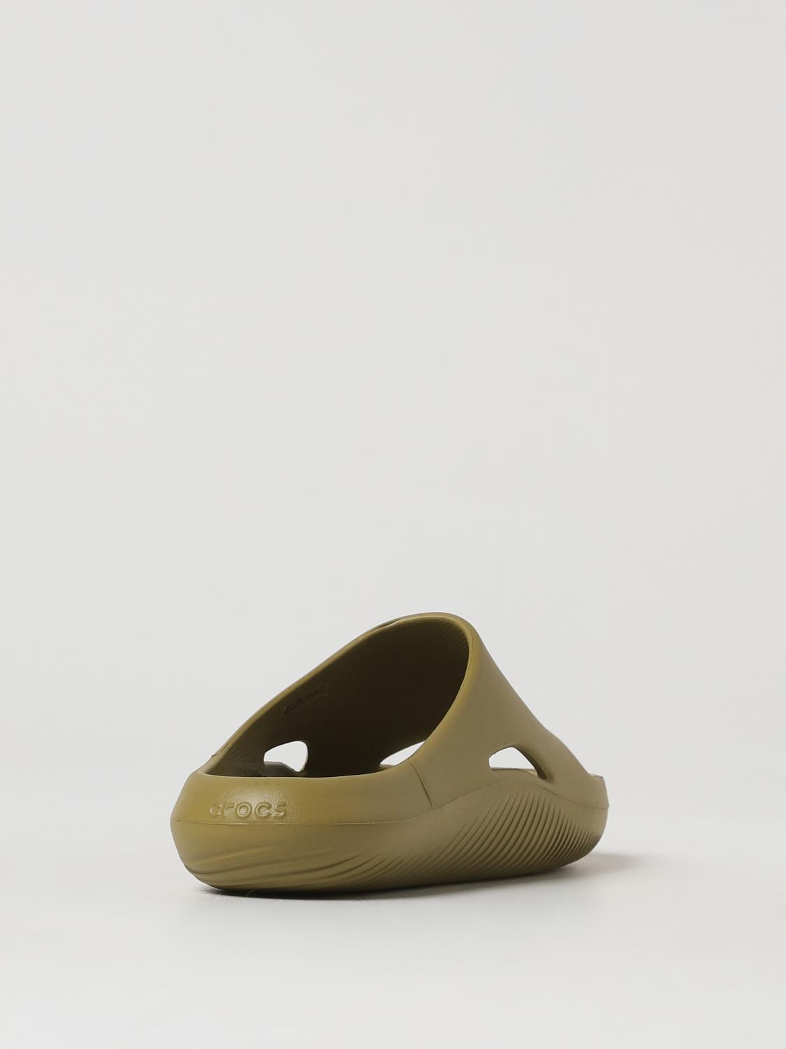 CROCS SANDALS: Sandals men Crocs, Green - Img 3