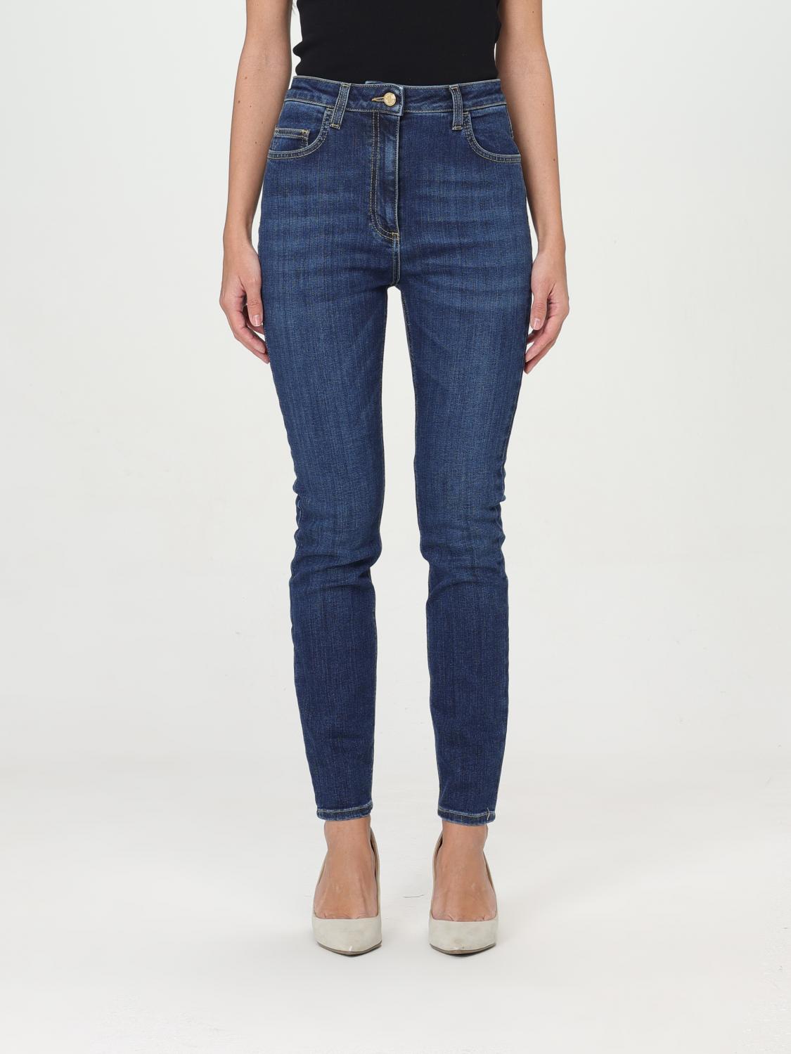 ELISABETTA FRANCHI JEANS: Jeans woman Elisabetta Franchi, Denim - Img 1