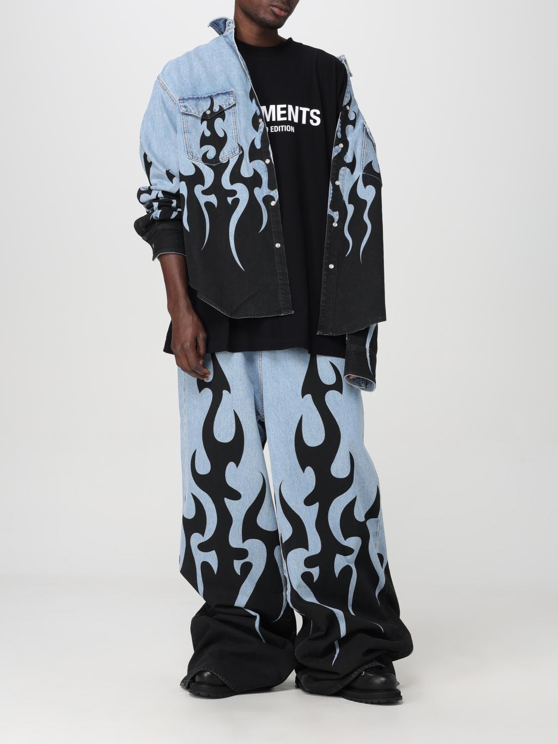 Vetements T-shirt men - Black | UE64TR800B | GIGLIO.COM