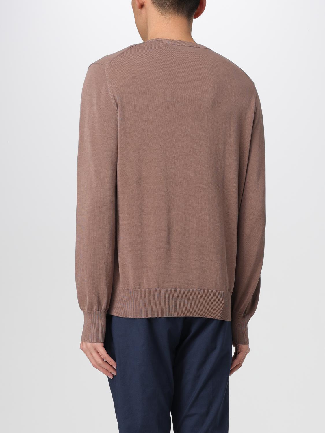 BALLANTYNE PULLOVER: Ballantyne Baumwollpullover, Mastik - Img 2