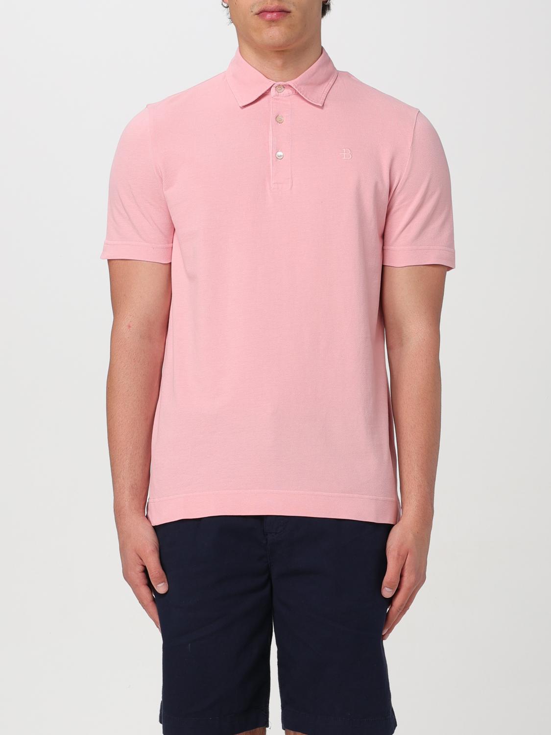 BALLANTYNE POLO: Polo Ballantyne in piquet con logo , Rosa - Img 1