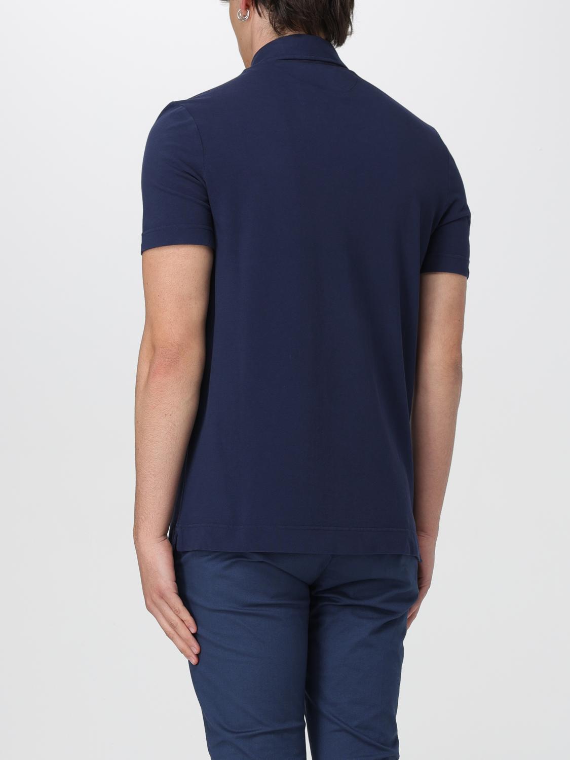 BALLANTYNE POLO: Polo homme Ballantyne, Bleu Marine - Img 2
