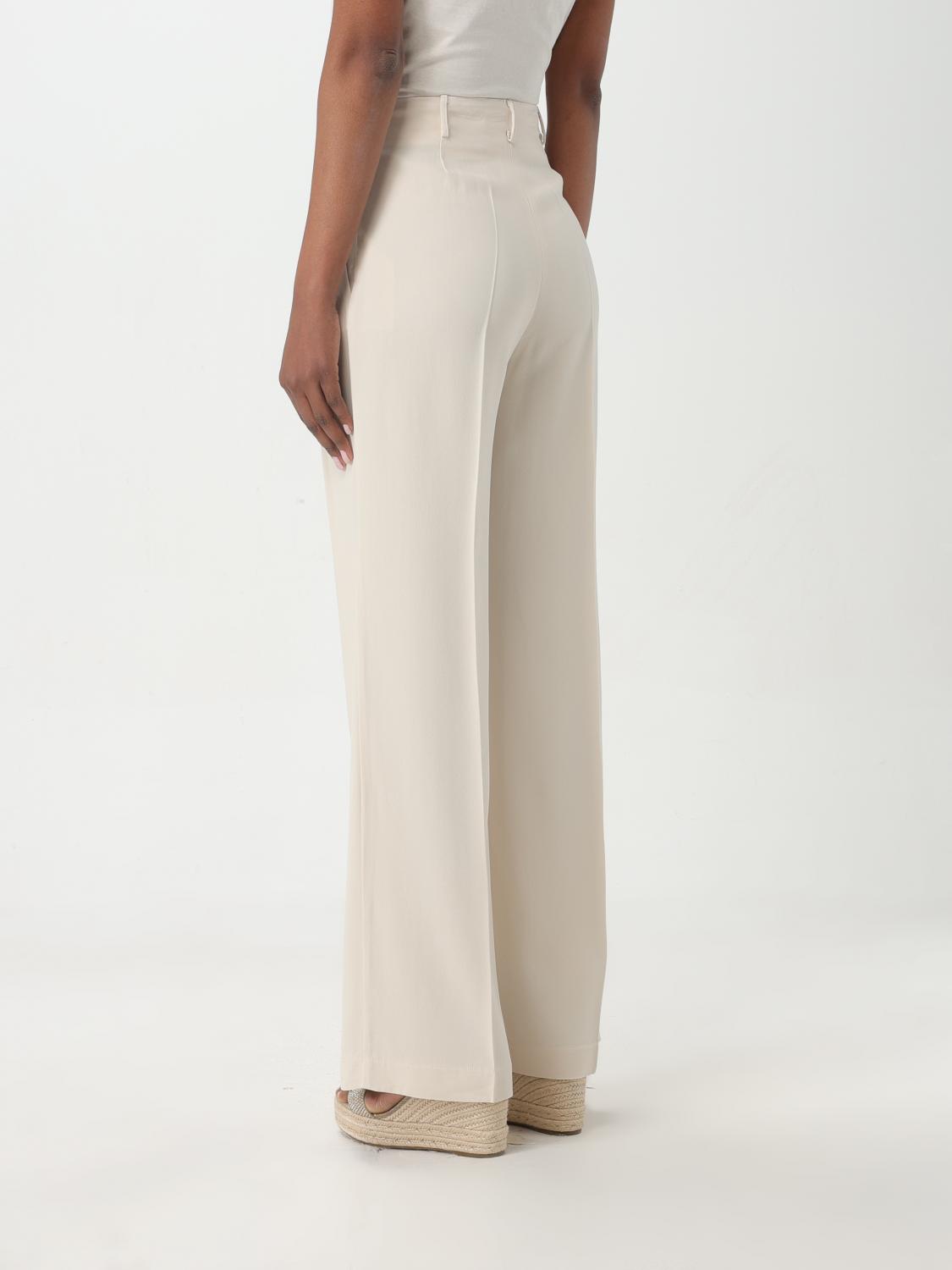 LIVIANA CONTI: Pants woman - White | Liviana Conti pants