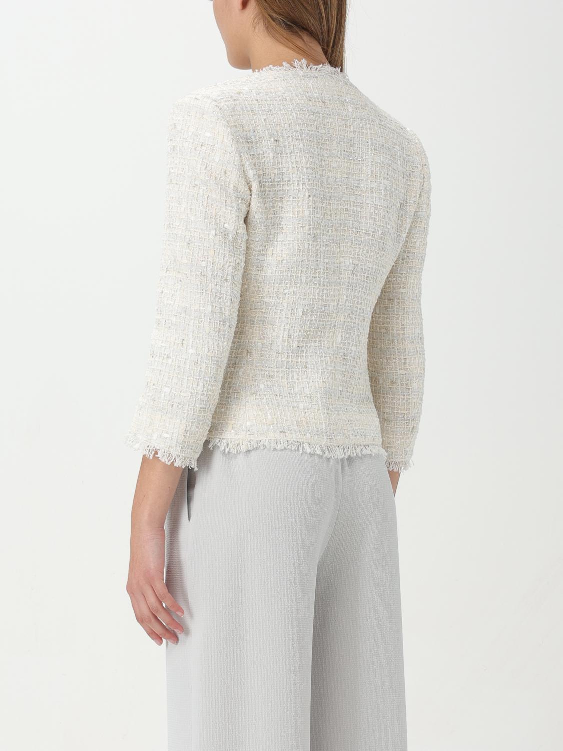 ジャケット TAGLIATORE Women Outer DHARMA WHITE TAGLIATORE: Jacket woman - White | Tagliatore jacket