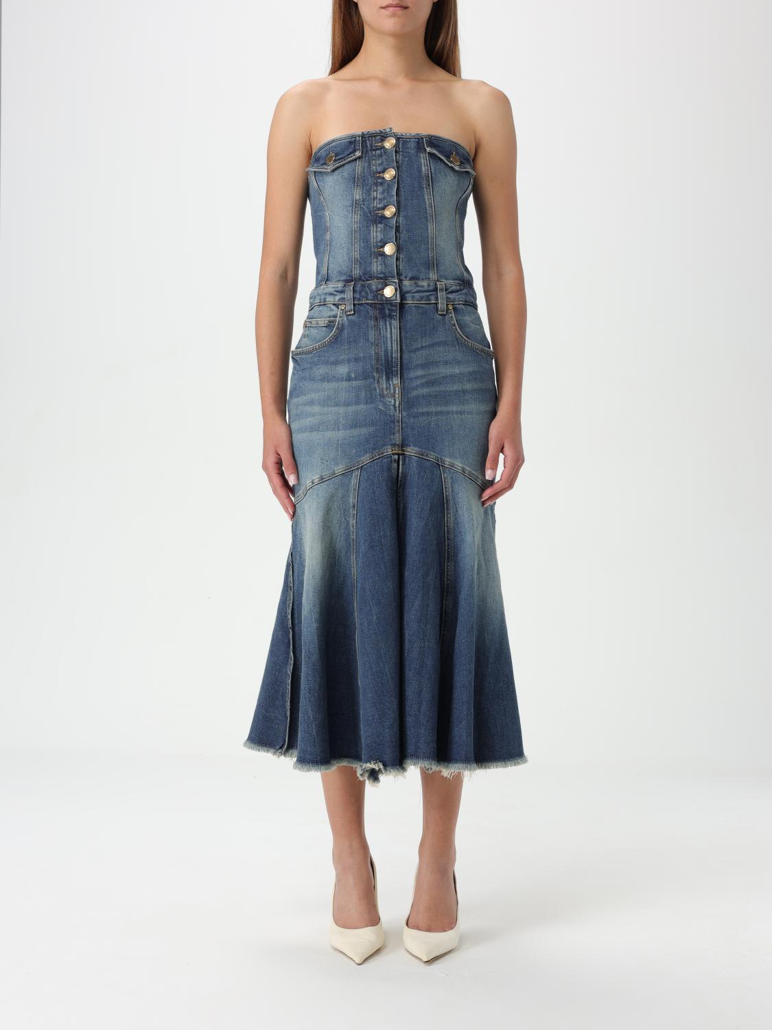 Pinko Women's Aislin Viscose Dress Blue main image 1