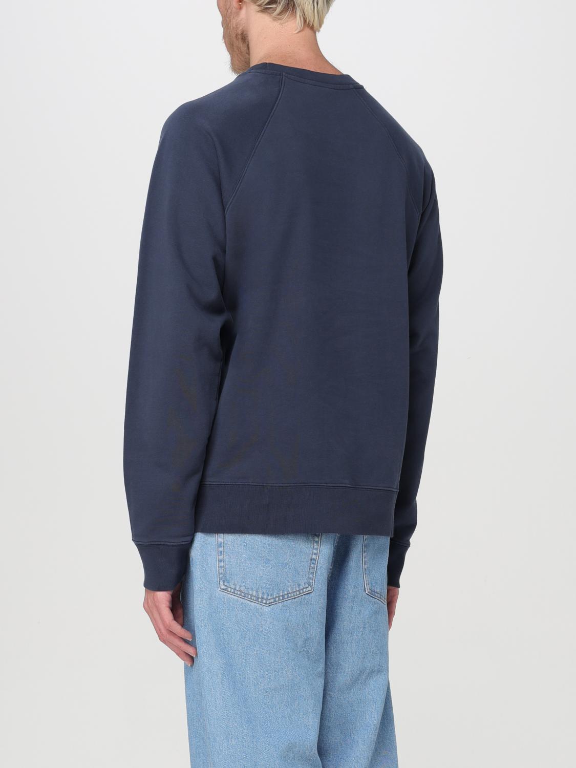 MAISON KITSUNÉ SUDADERA: Sudadera hombre Maison KitsunÉ, Azul Oscuro - Img 2