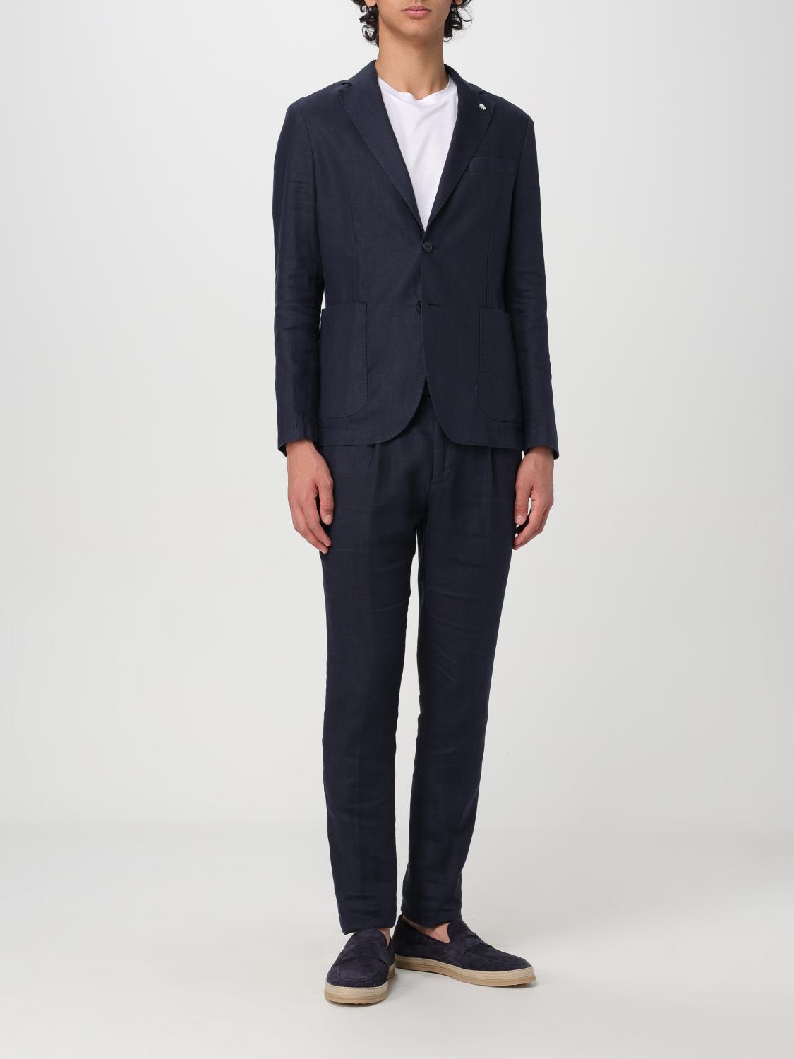 MANUEL RITZ PANTS: Pants men Manuel Ritz, Blue - Img 2