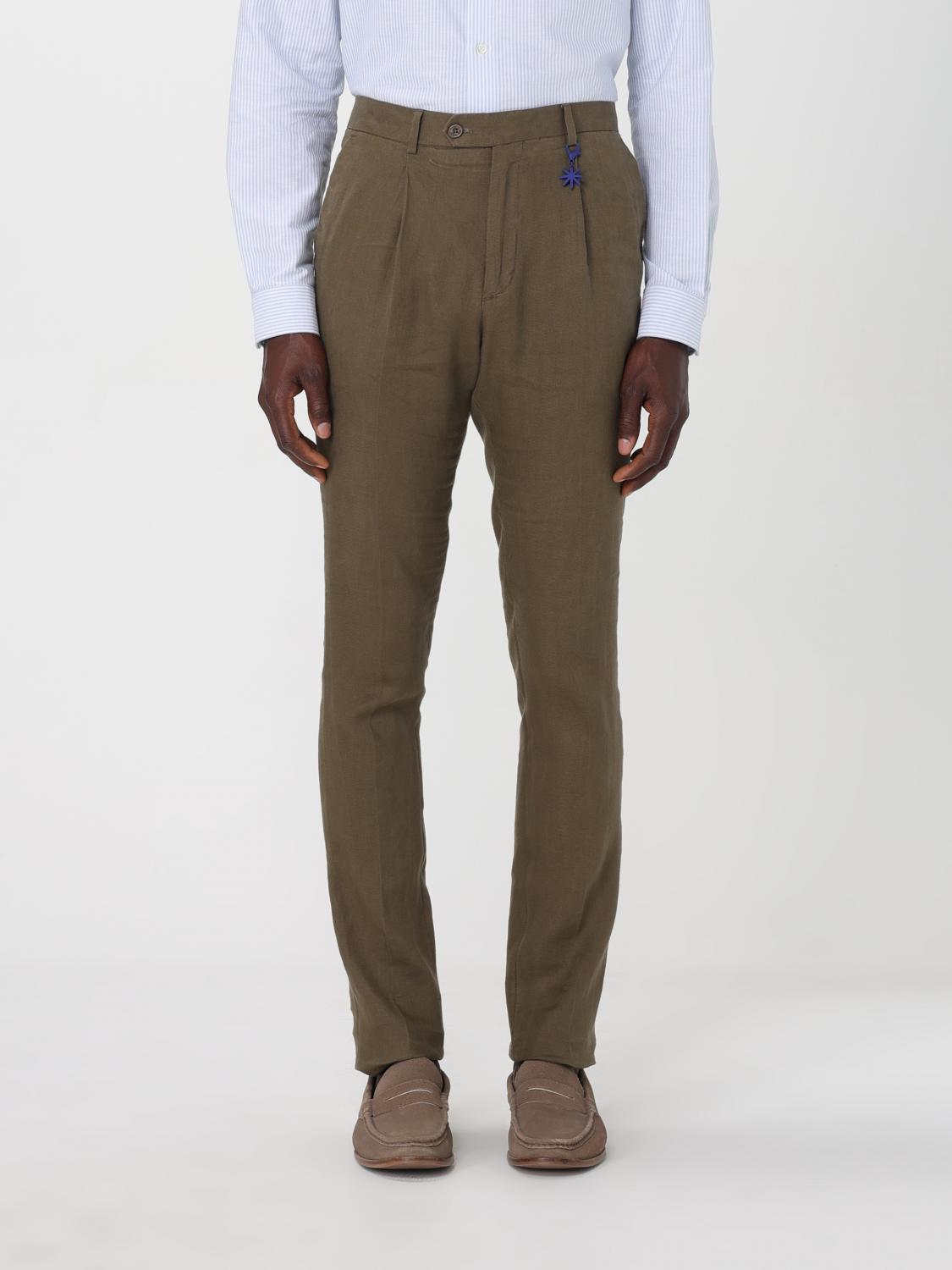 MANUEL RITZ PANTALONI: Pantalone uomo Manuel Ritz, Verde - Img 1