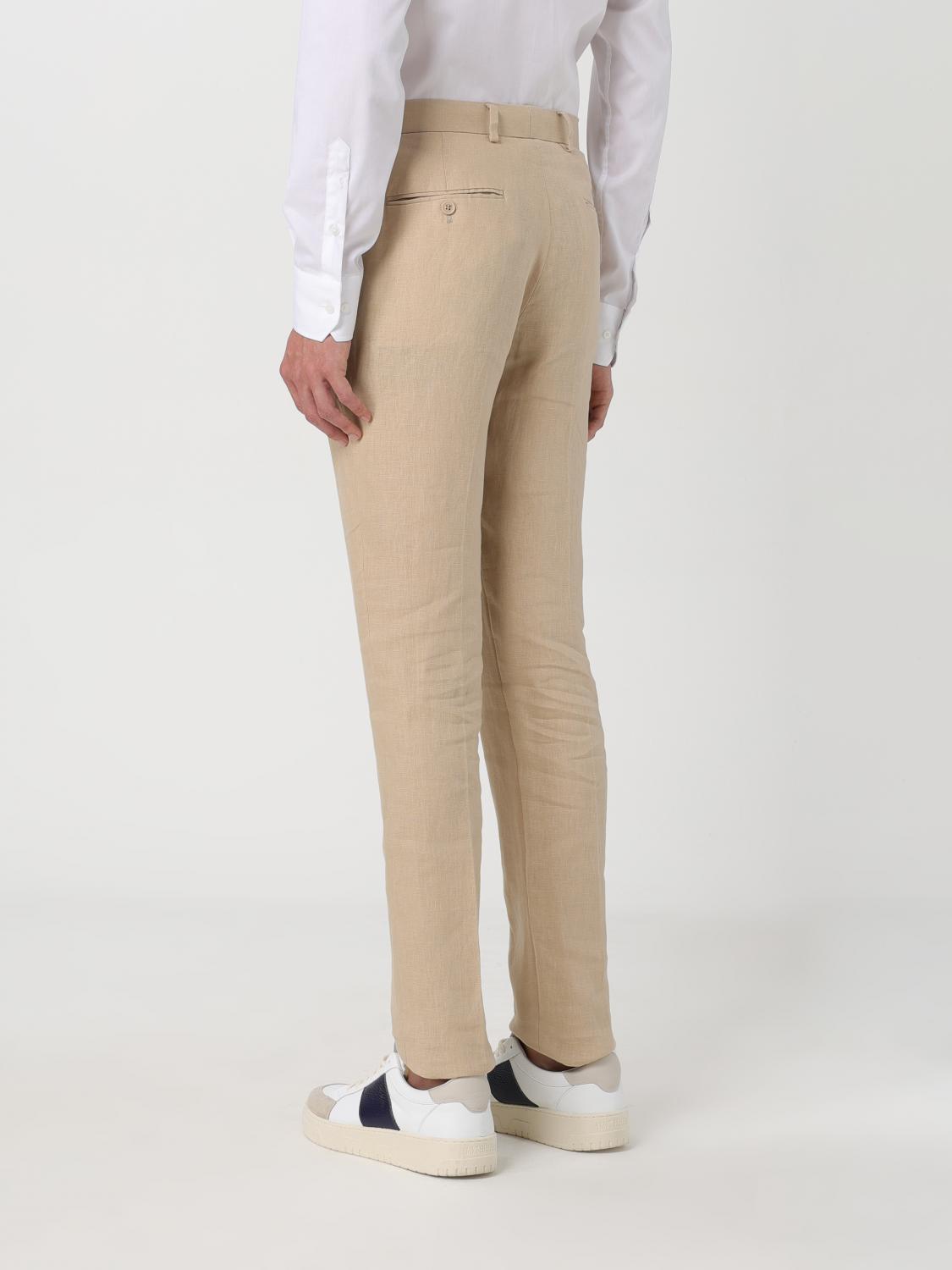 MANUEL RITZ PANTS: Pants men Manuel Ritz, Beige - Img 2
