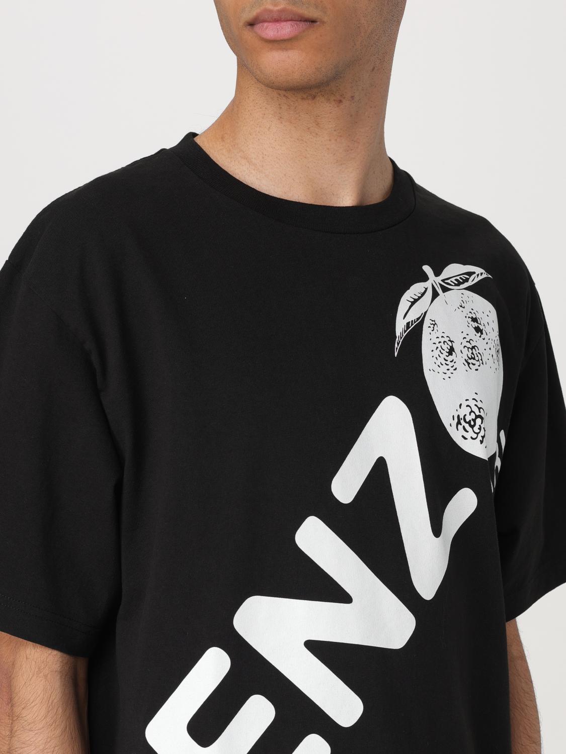 KENZO：Tシャツ メンズ - ブラック | GIGLIO.COMオンラインの