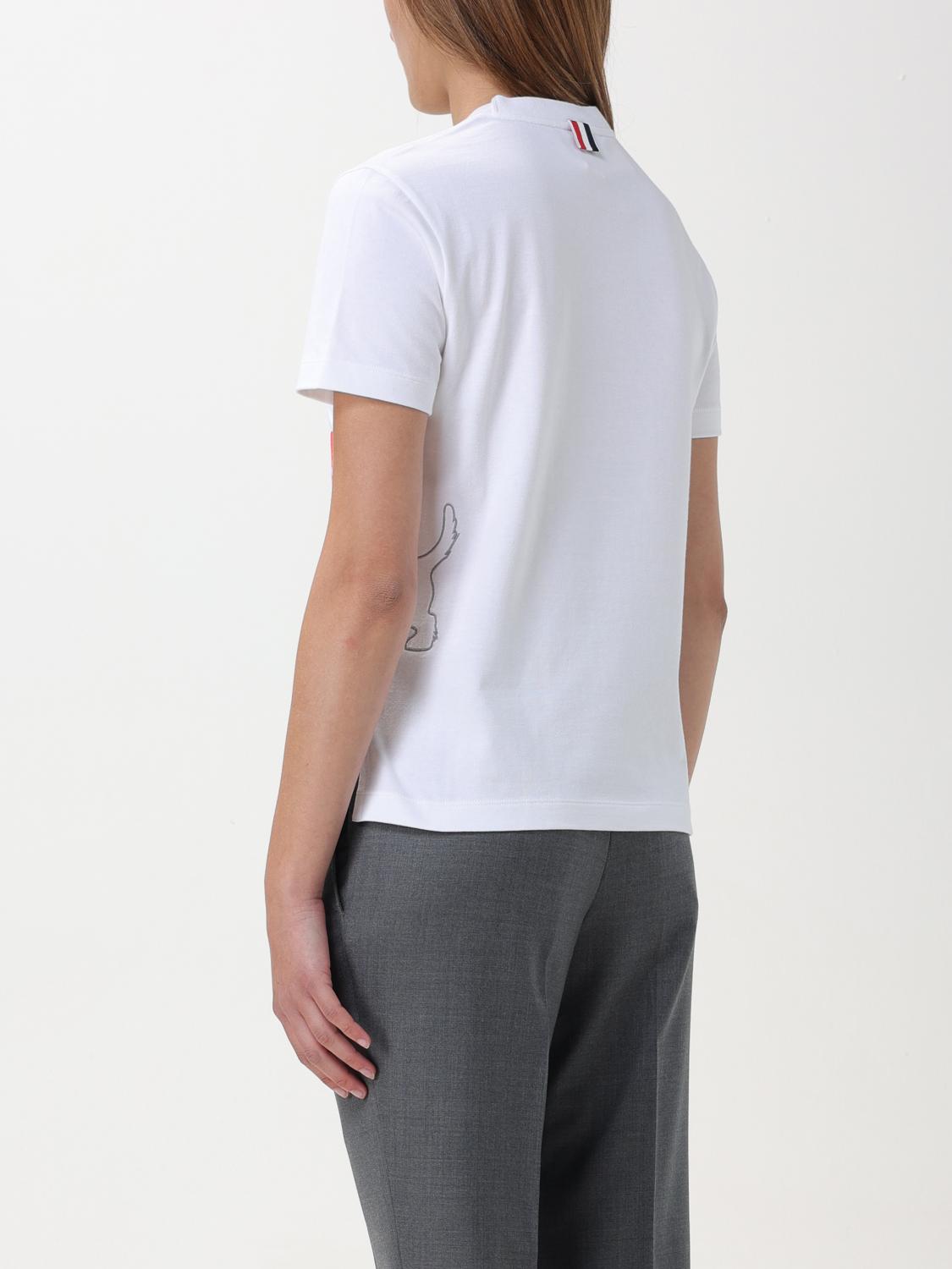 THOM BROWNE T-SHIRT: Pullover damen Thom Browne, Weiß - Img 3