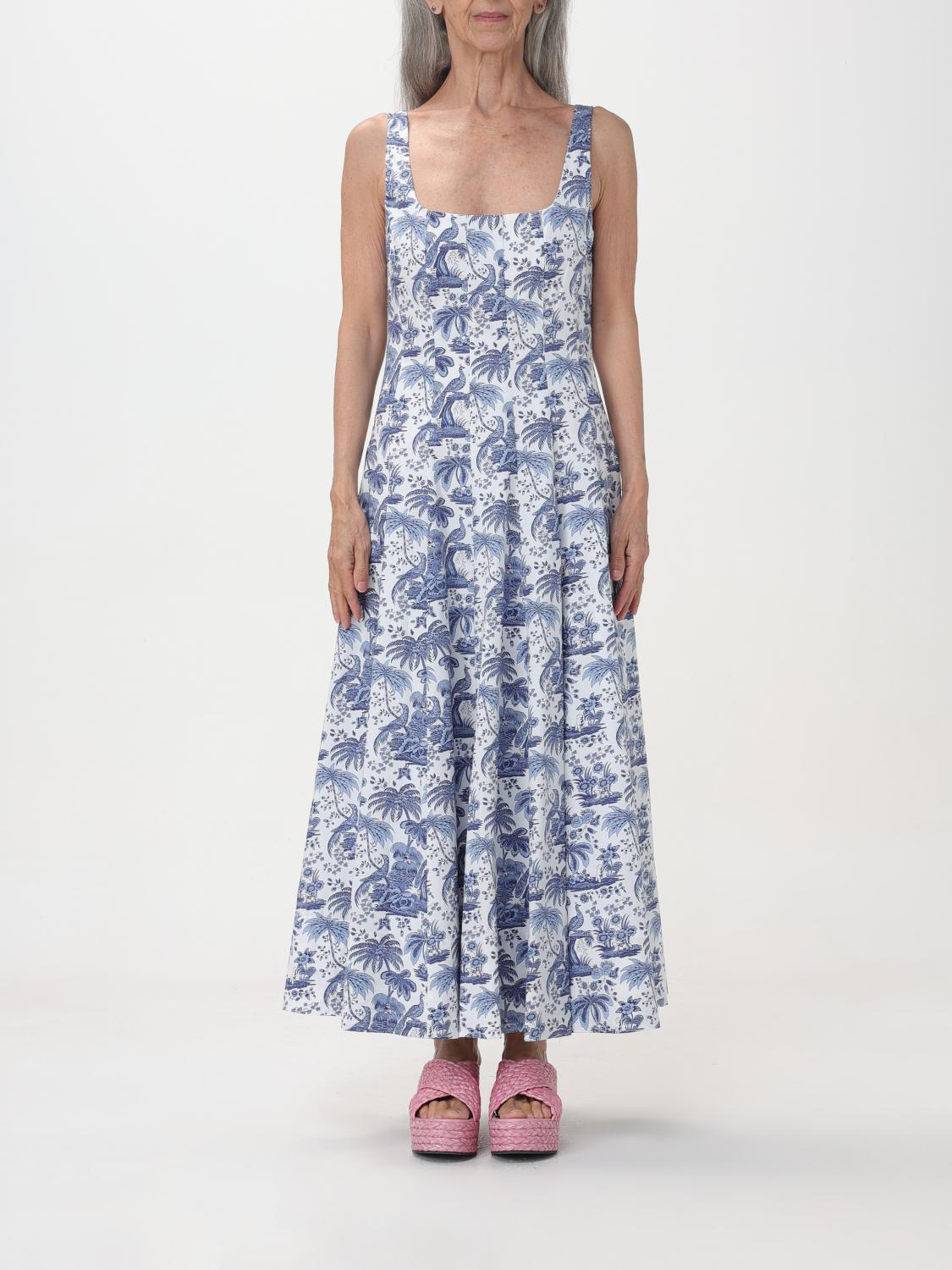 Staud Dress woman - Blue | 1487291 | GIGLIO.COM