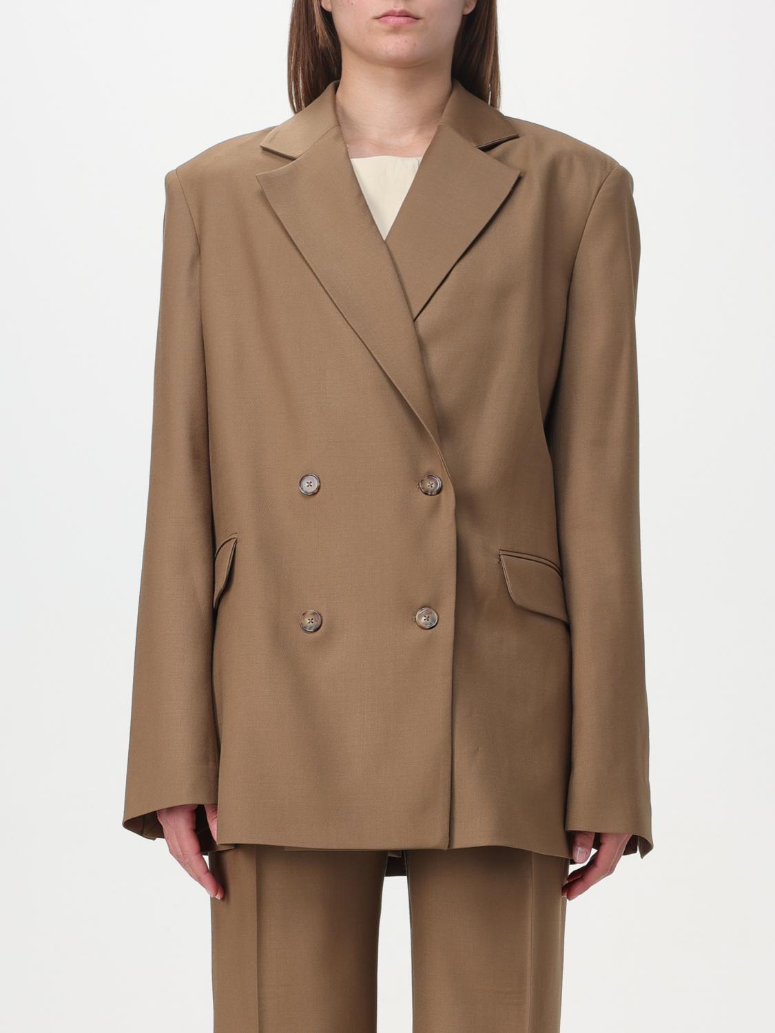 LOU LOU STUDIO: Blazer woman - Brown Lou Lou Studio blazer DONAU