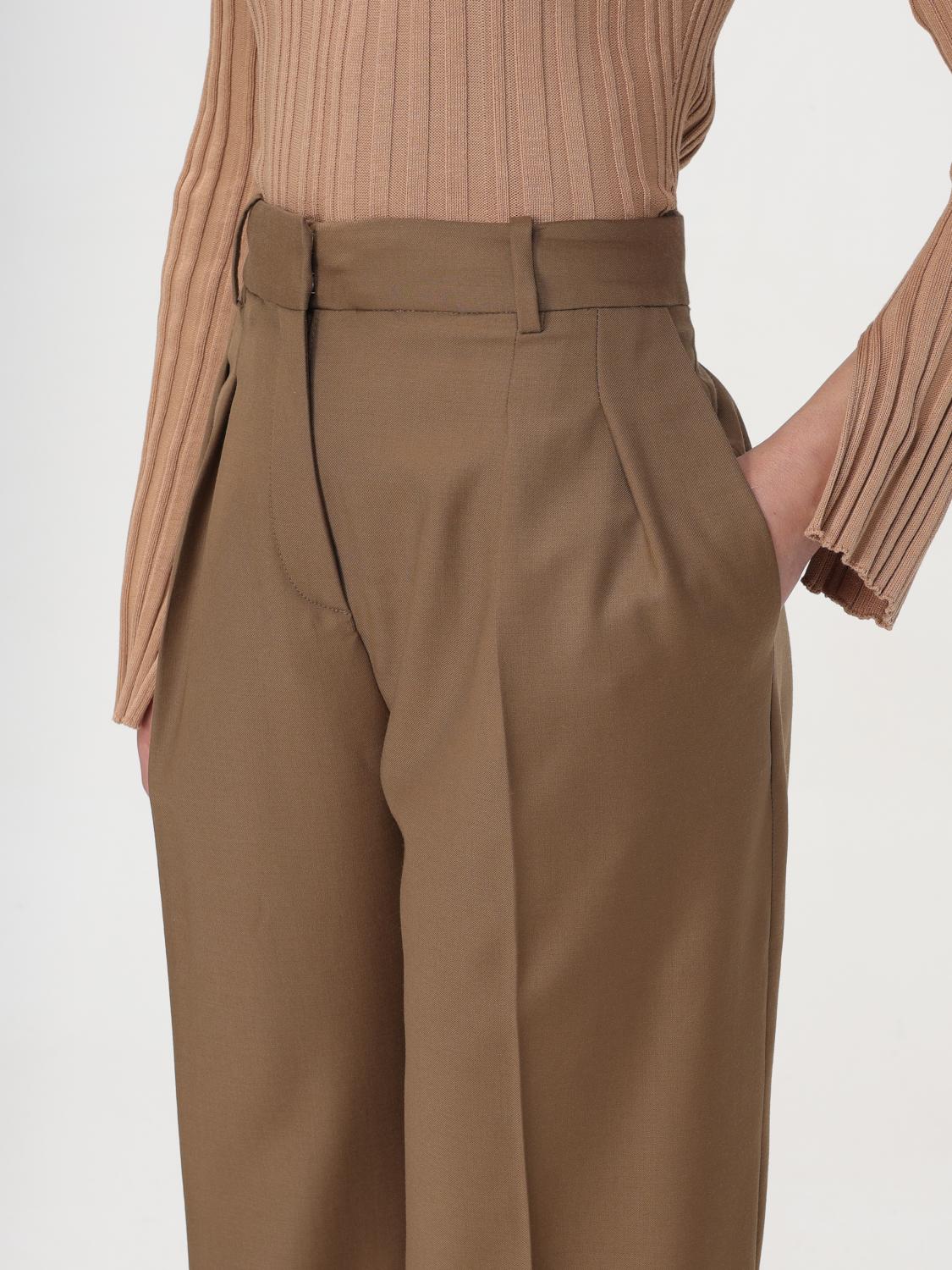 LOU LOU STUDIO PANTALONES: Pantalón mujer Lou Lou Studio, Marrón - Img 4