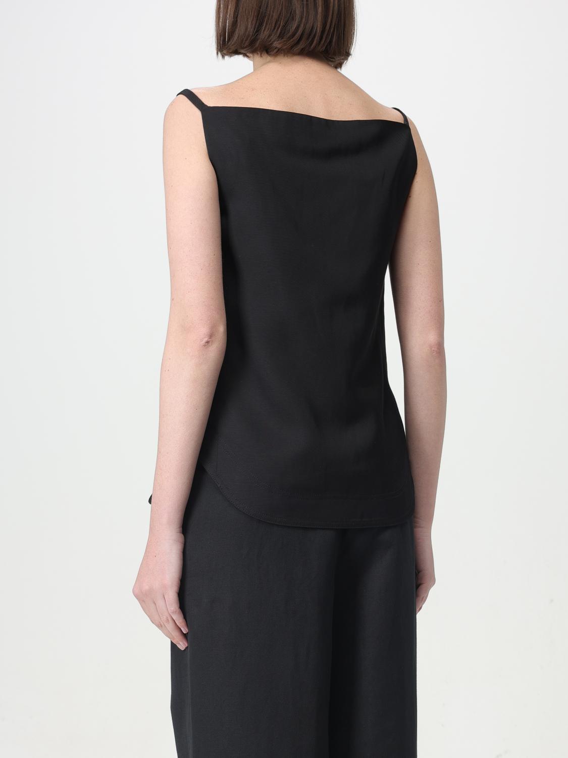 LOU LOU STUDIO TOP: Top mujer Lou Lou Studio, Negro - Img 2