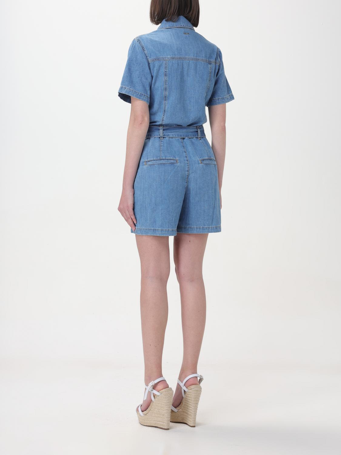LIU JO MONO: Mono pieza mujer Liu Jo, Denim - Img 2