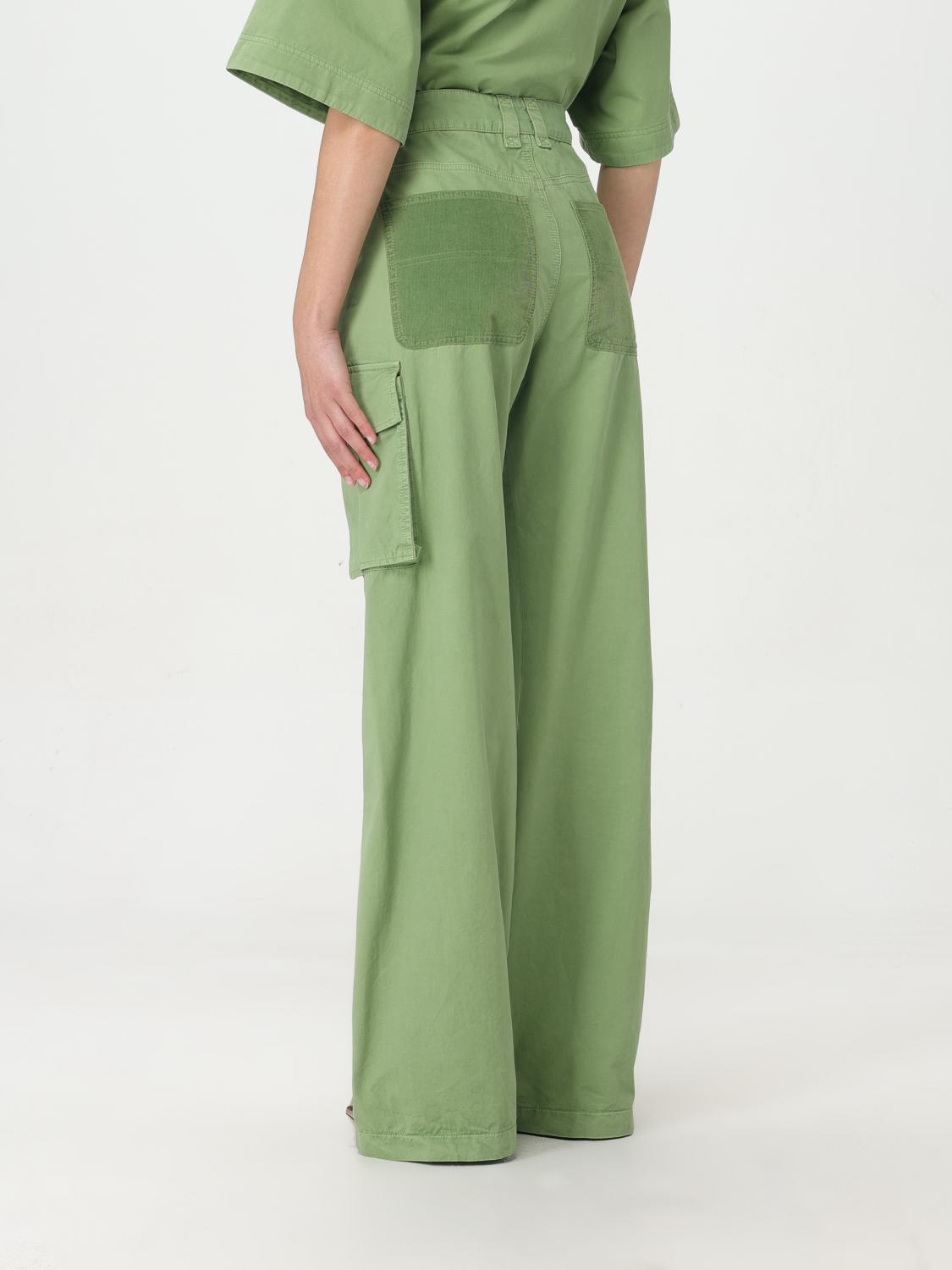 Stella McCartney Pants woman - Green | 6401603DU400 | GIGLIO.COM