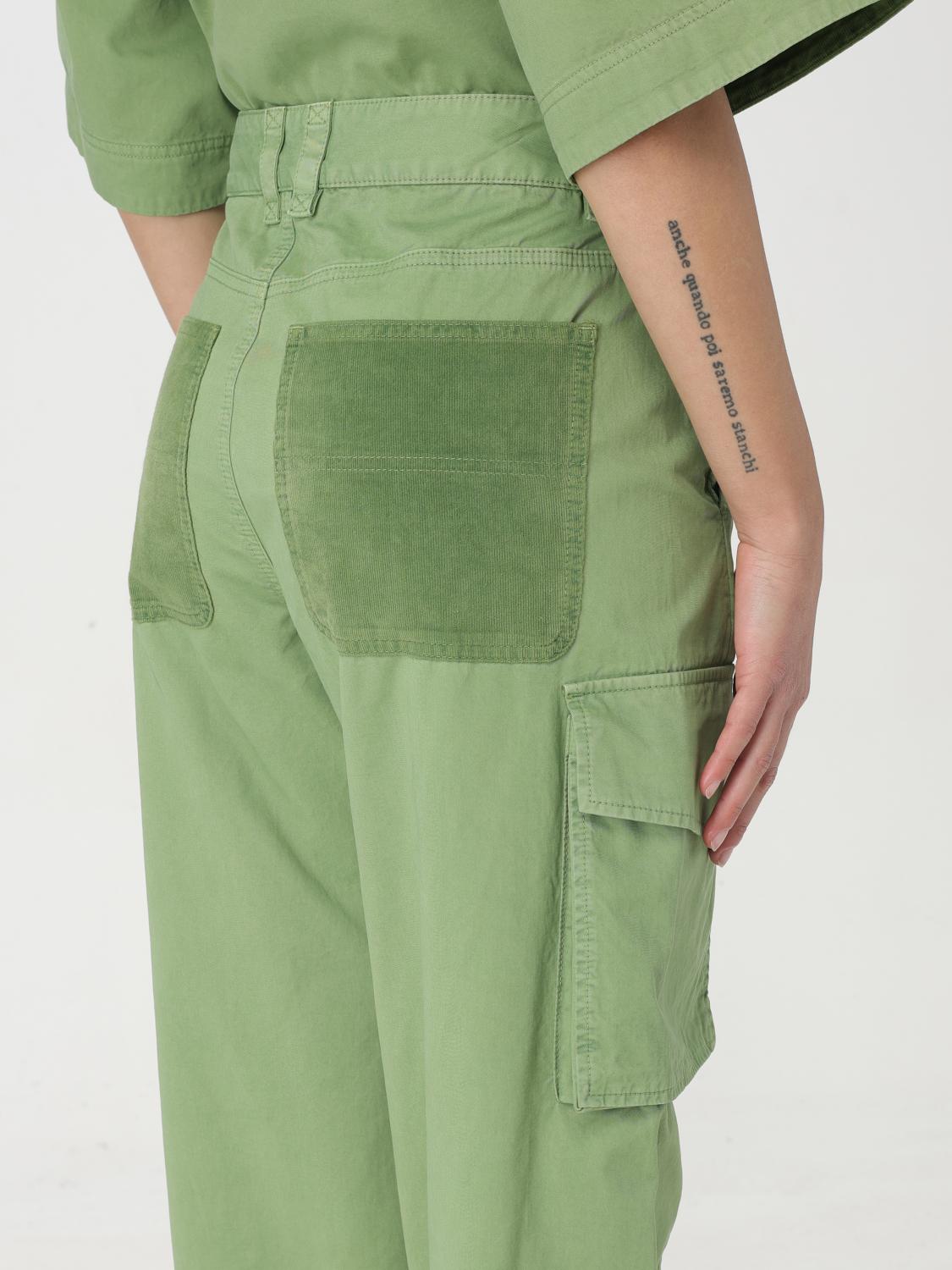 Stella McCartney Pants woman - Green | 6401603DU400 | GIGLIO.COM