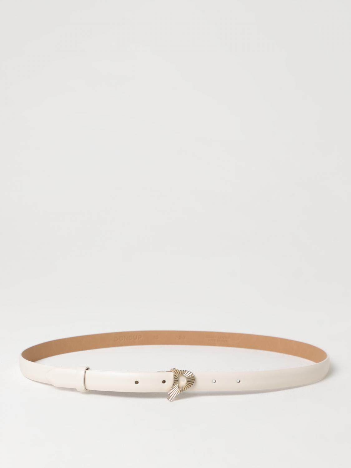ベルト DONDUP Woman Belt White WC220PL0501DXXX 003 Dondup Outlet: Belt woman - White | Dondup belt