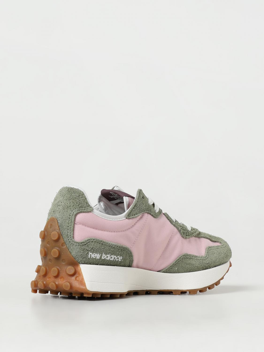 New Balance 327 W - Olive/Pink • See best price » Gently Loved New Balance Nergize olive Green /Pink Sneakers main image 1