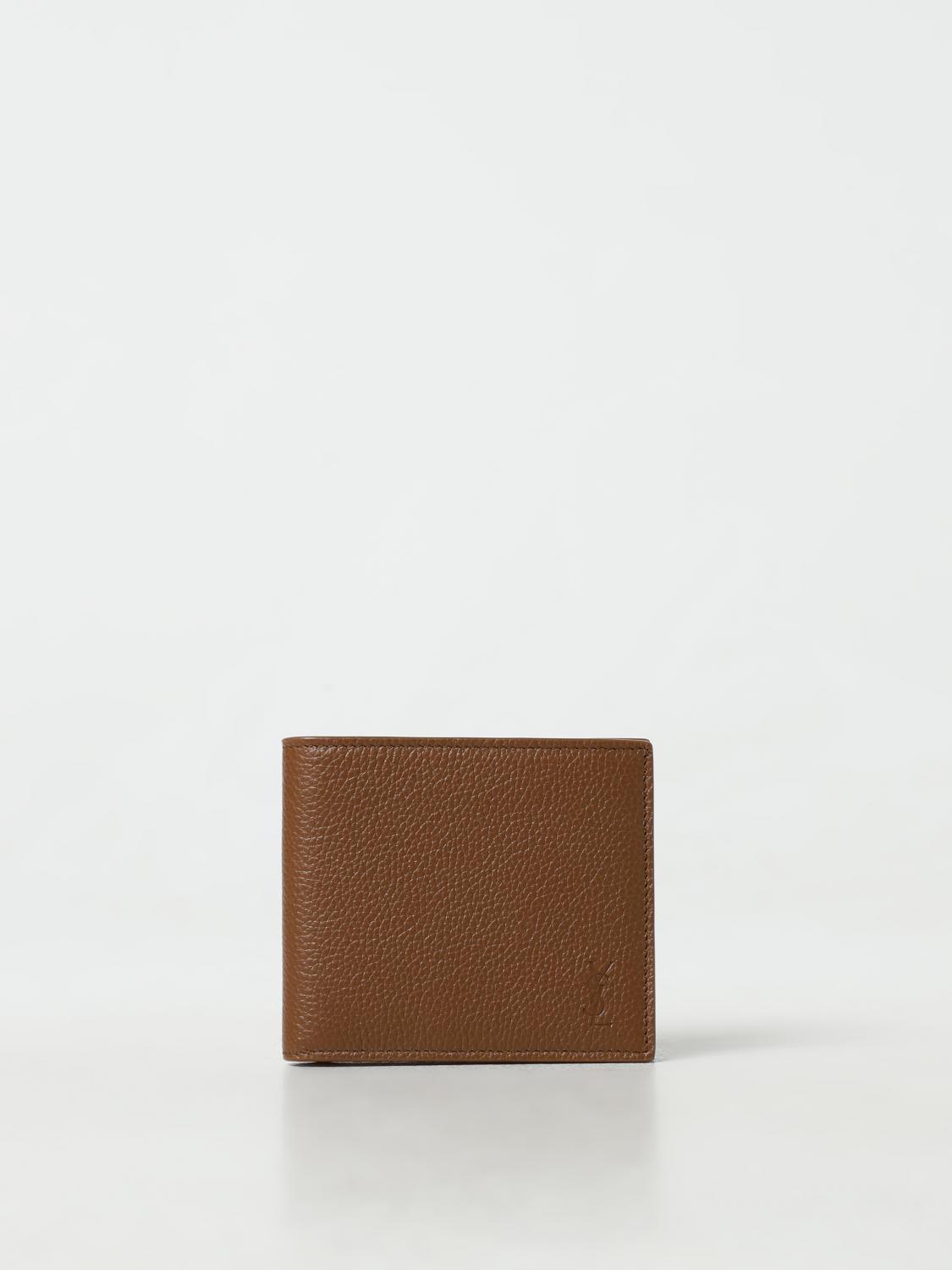 SAINT LAURENT WALLET: Wallet men Saint Laurent, Brown - Img 1