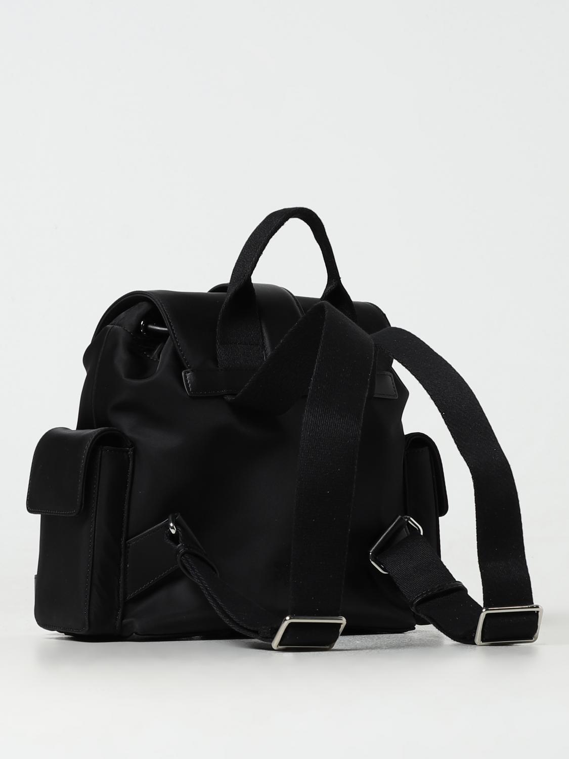 PINKO Black Polyamide Women\'s Backpack Pinko Nylon Backpack - Black | 106053A358 | GIGLIO.COM main image 4