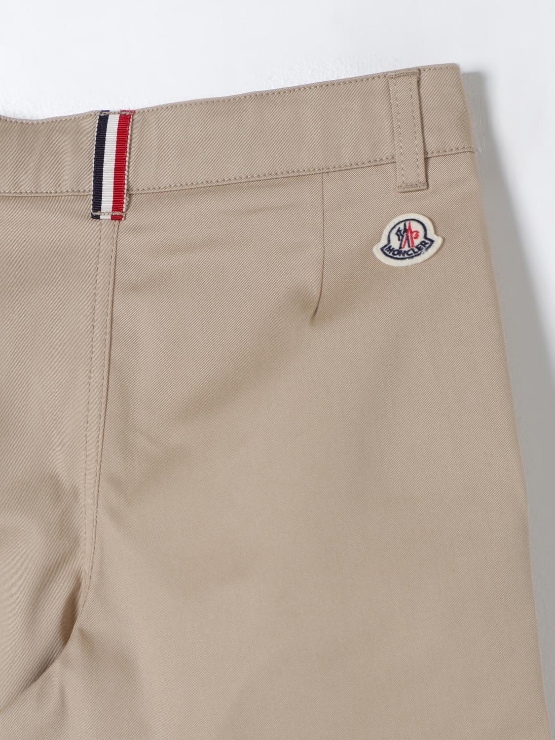 Moncler ショートパンツ ボーイ - ベージュ | 2B00006597G4 | GIGLIO.COM