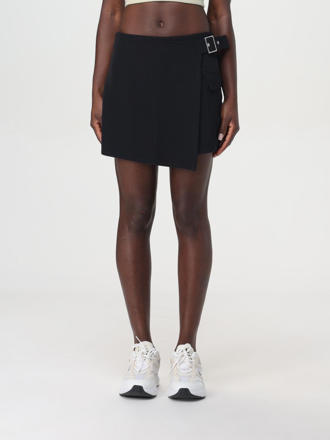 CALVIN KLEIN GONNA: Gonna donna Ck Jeans, Nero - Img 1