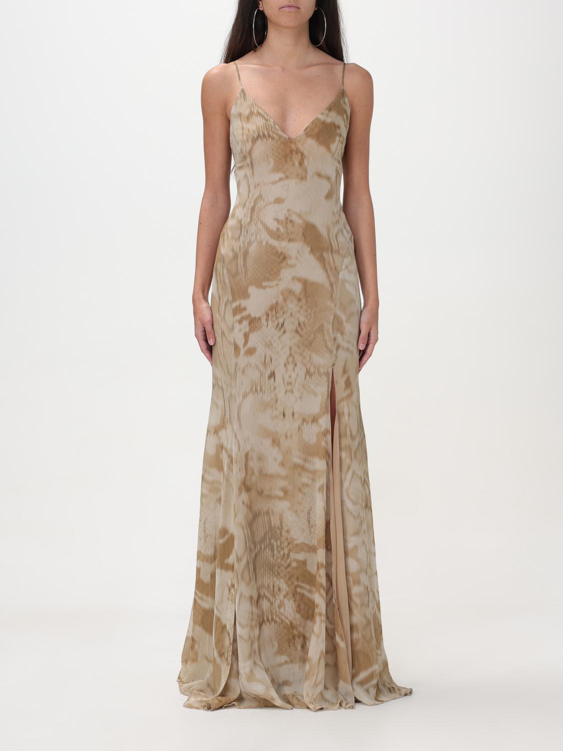 blumarine gold dress woman - Beige MAUVE