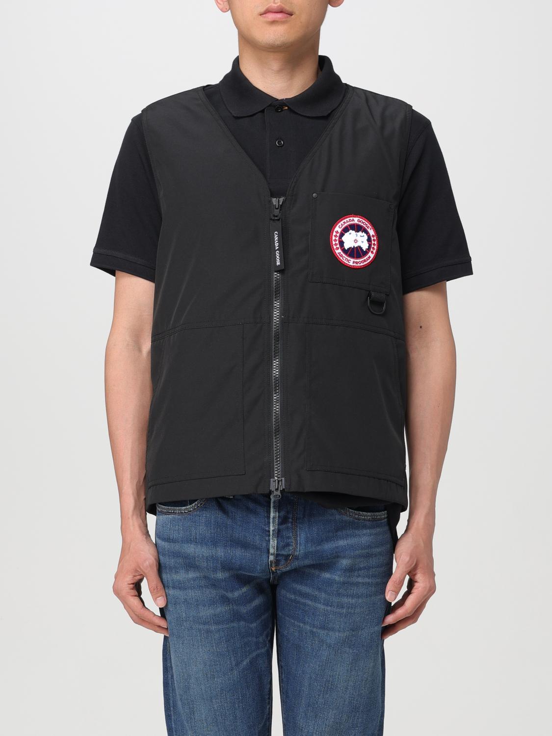 CANADA GOOSE 정장 조끼: 재킷 남성 Canada Goose, 블랙 - Img 1
