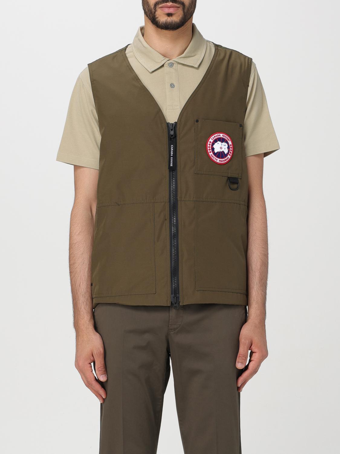 CANADA GOOSE 정장 조끼: 재킷 남성 Canada Goose, 밀리터리 - Img 1
