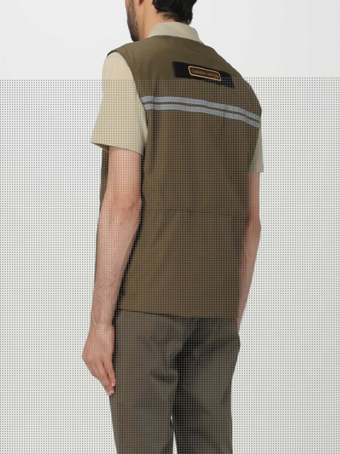 CANADA GOOSE 정장 조끼: 재킷 남성 Canada Goose, 밀리터리 - Img 2