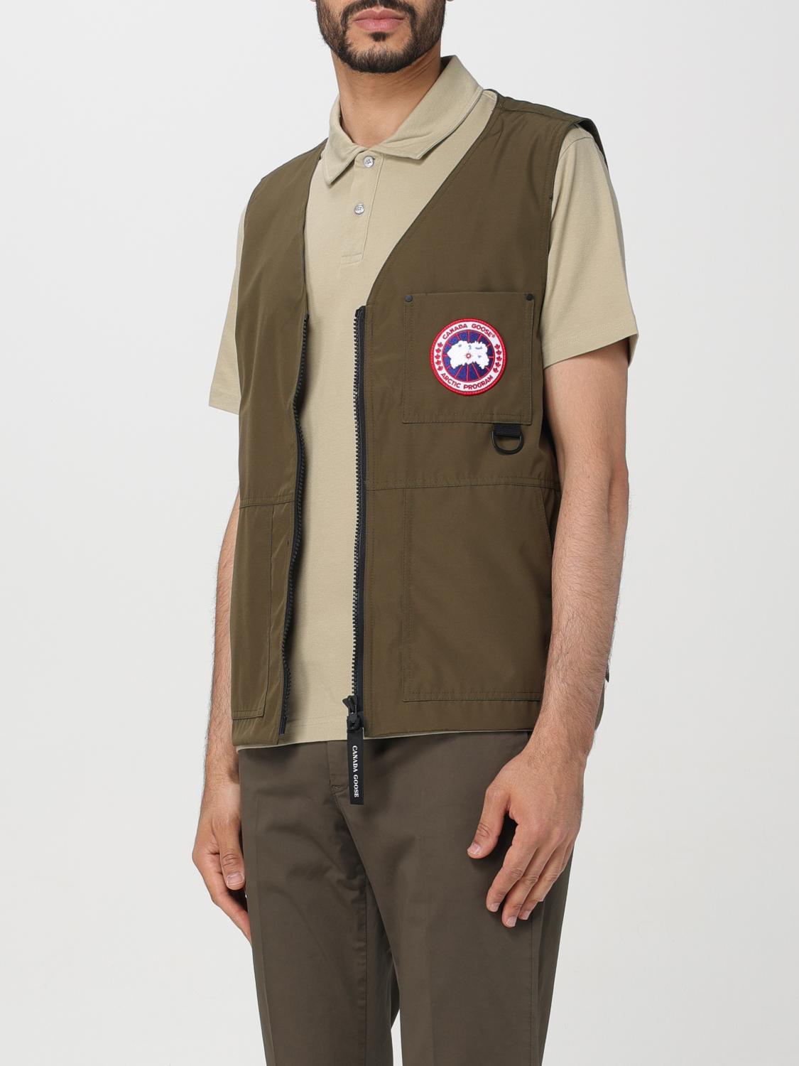 CANADA GOOSE 정장 조끼: 재킷 남성 Canada Goose, 밀리터리 - Img 3