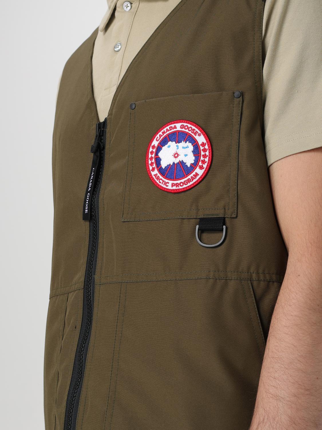 CANADA GOOSE 정장 조끼: 재킷 남성 Canada Goose, 밀리터리 - Img 4