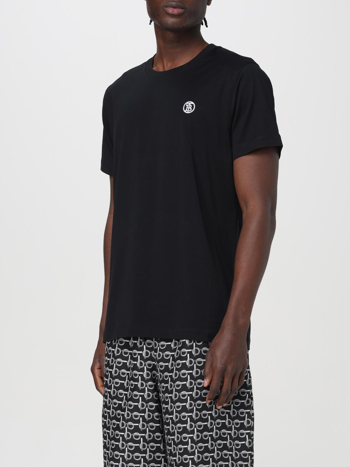 BURBERRY T-SHIRT: Polo shirt men Burberry, Black - Img 4