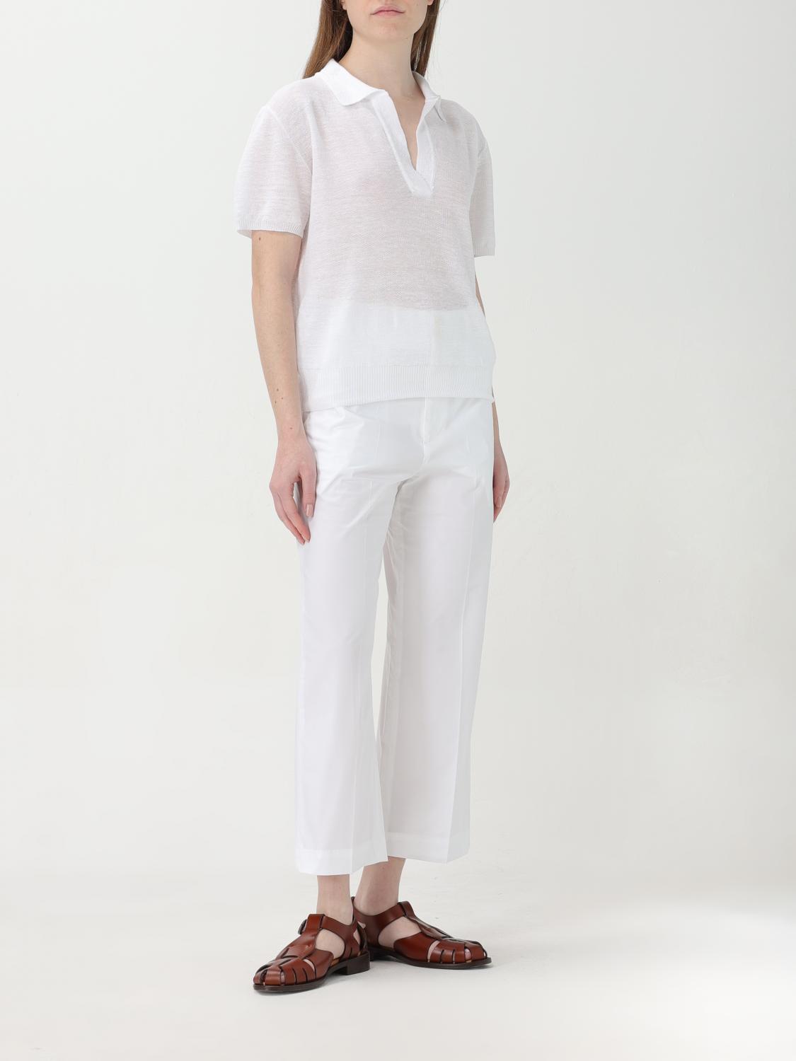 BARENA PANTS: Pants woman Barena, White - Img 2