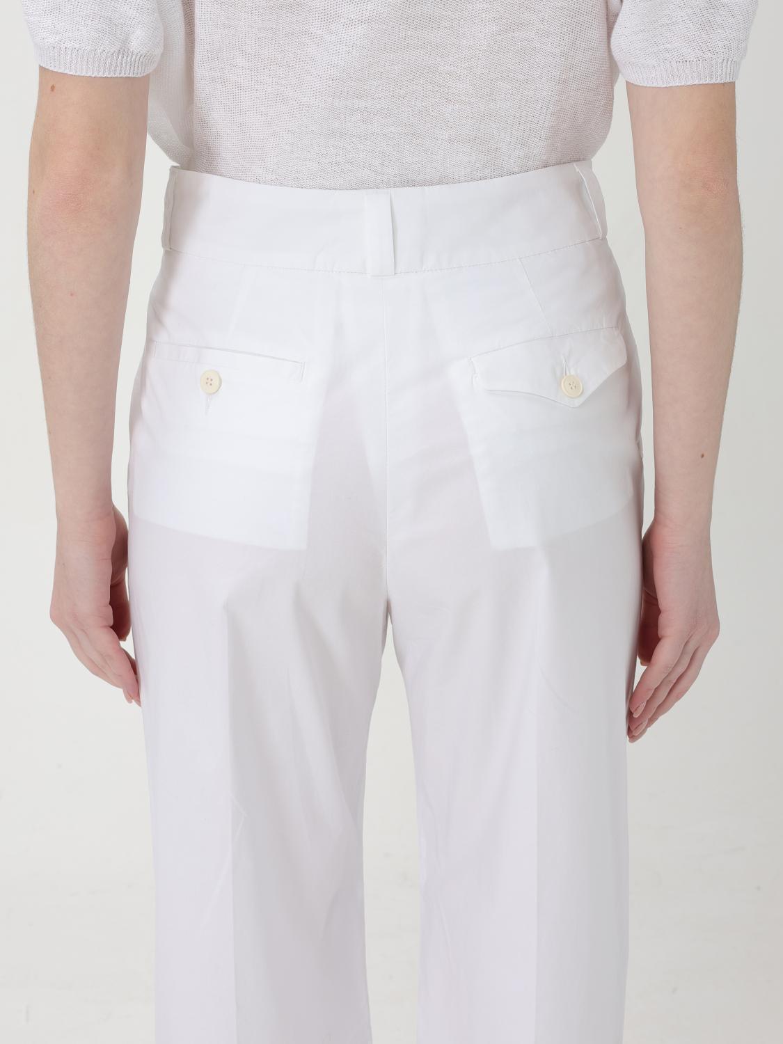 BARENA PANTS: Pants woman Barena, White - Img 4