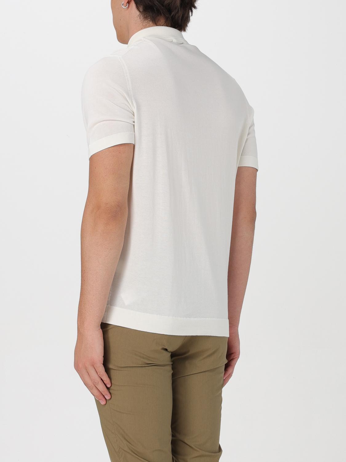 DRUMOHR POLO SHIRT: Polo shirt men Drumohr, White - Img 2