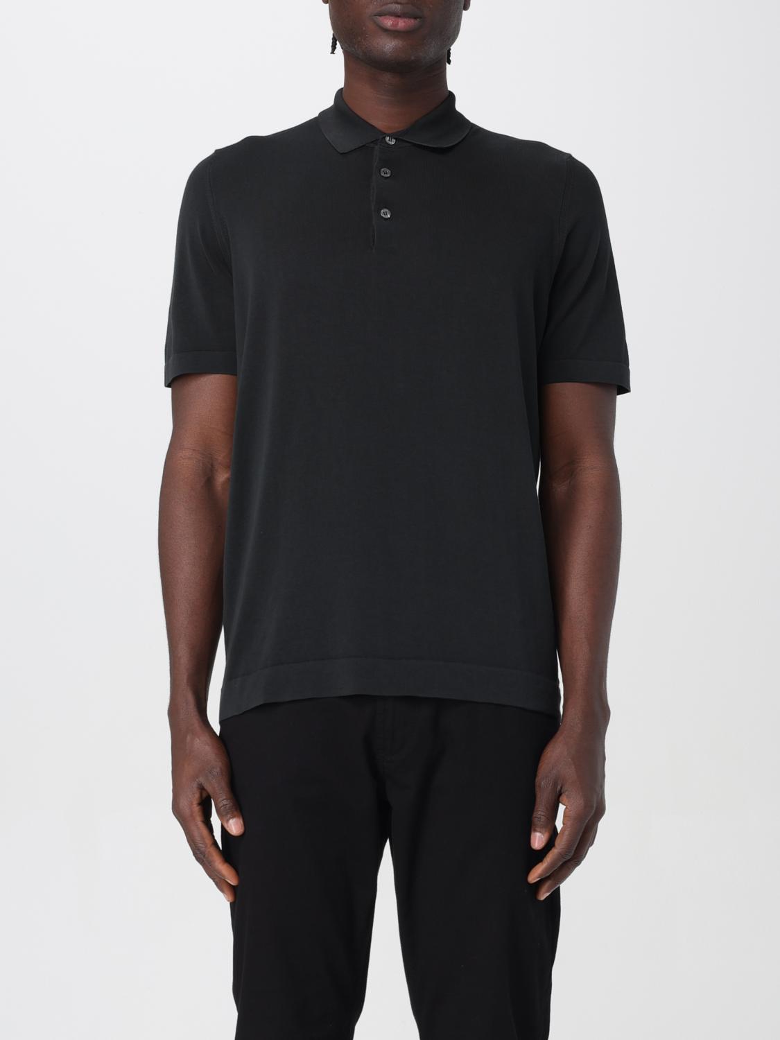 DRUMOHR POLO: Polo hombre Drumohr, Negro - Img 1