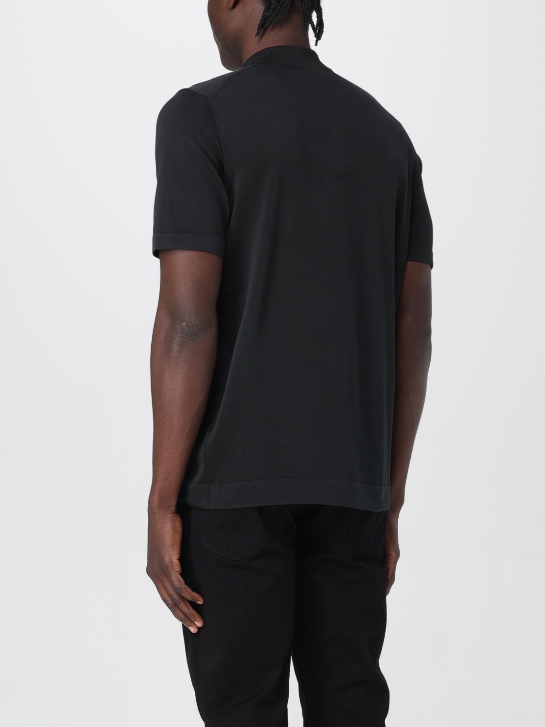 DRUMOHR POLO: Polo hombre Drumohr, Negro - Img 2