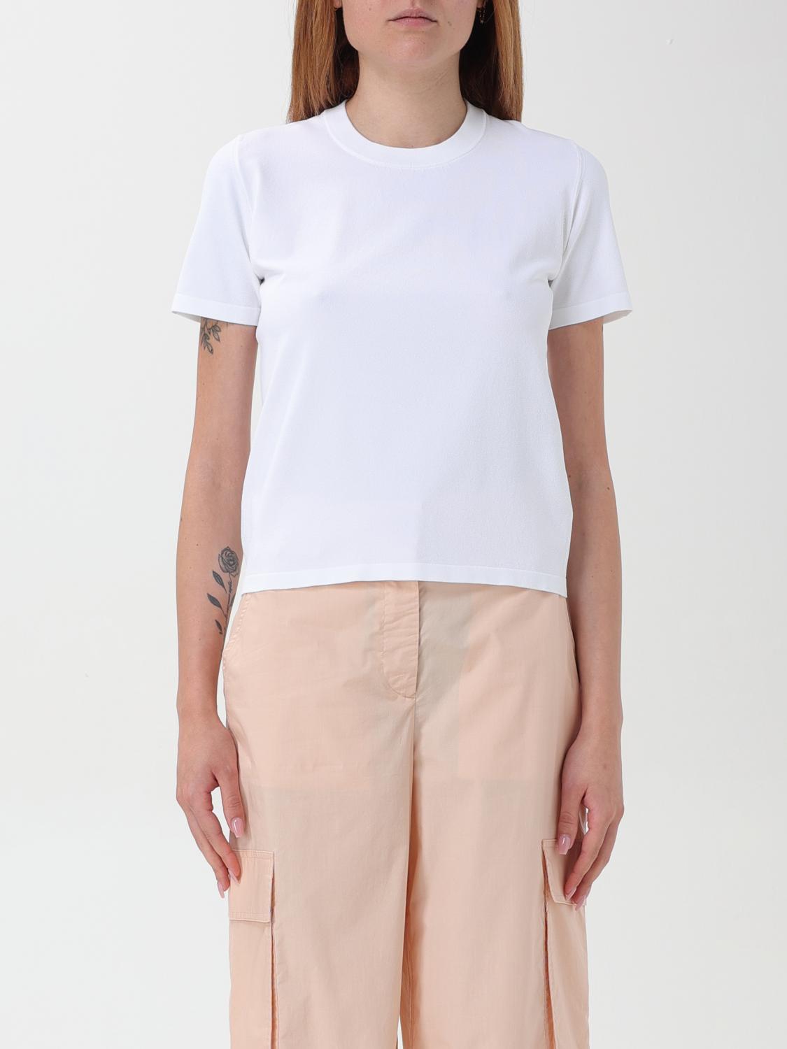 ROBERTO COLLINA CAMISETA: Camiseta mujer Roberto Collina, Blanco - Img 1