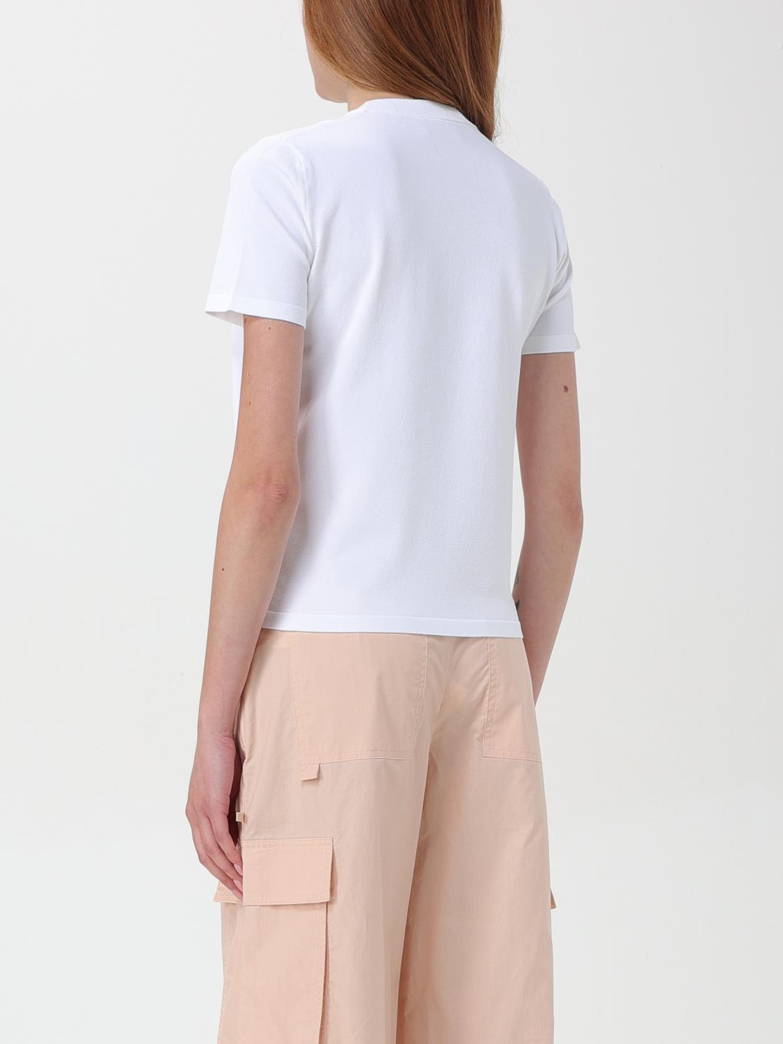 ROBERTO COLLINA CAMISETA: Camiseta mujer Roberto Collina, Blanco - Img 2