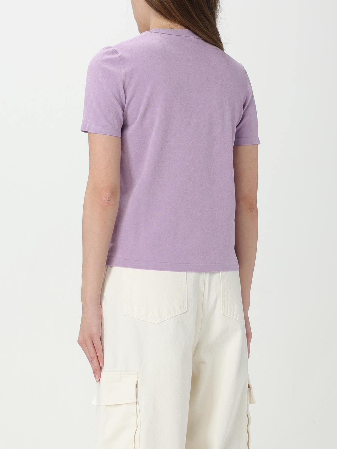 ROBERTO COLLINA T-SHIRTS: T-shirt basic Roberto Collina, Viola - Img 2
