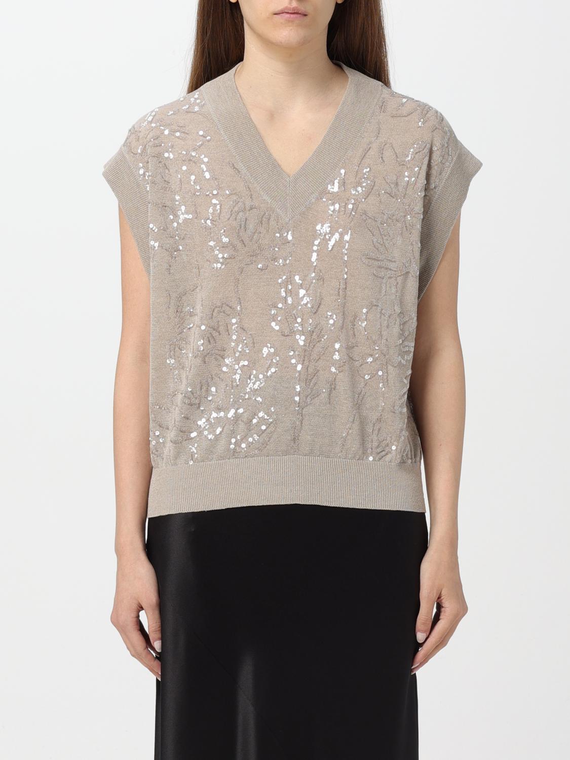 BRUNELLO CUCINELLI WESTE: Pullover damen Brunello Cucinelli, Bunt - Img 1