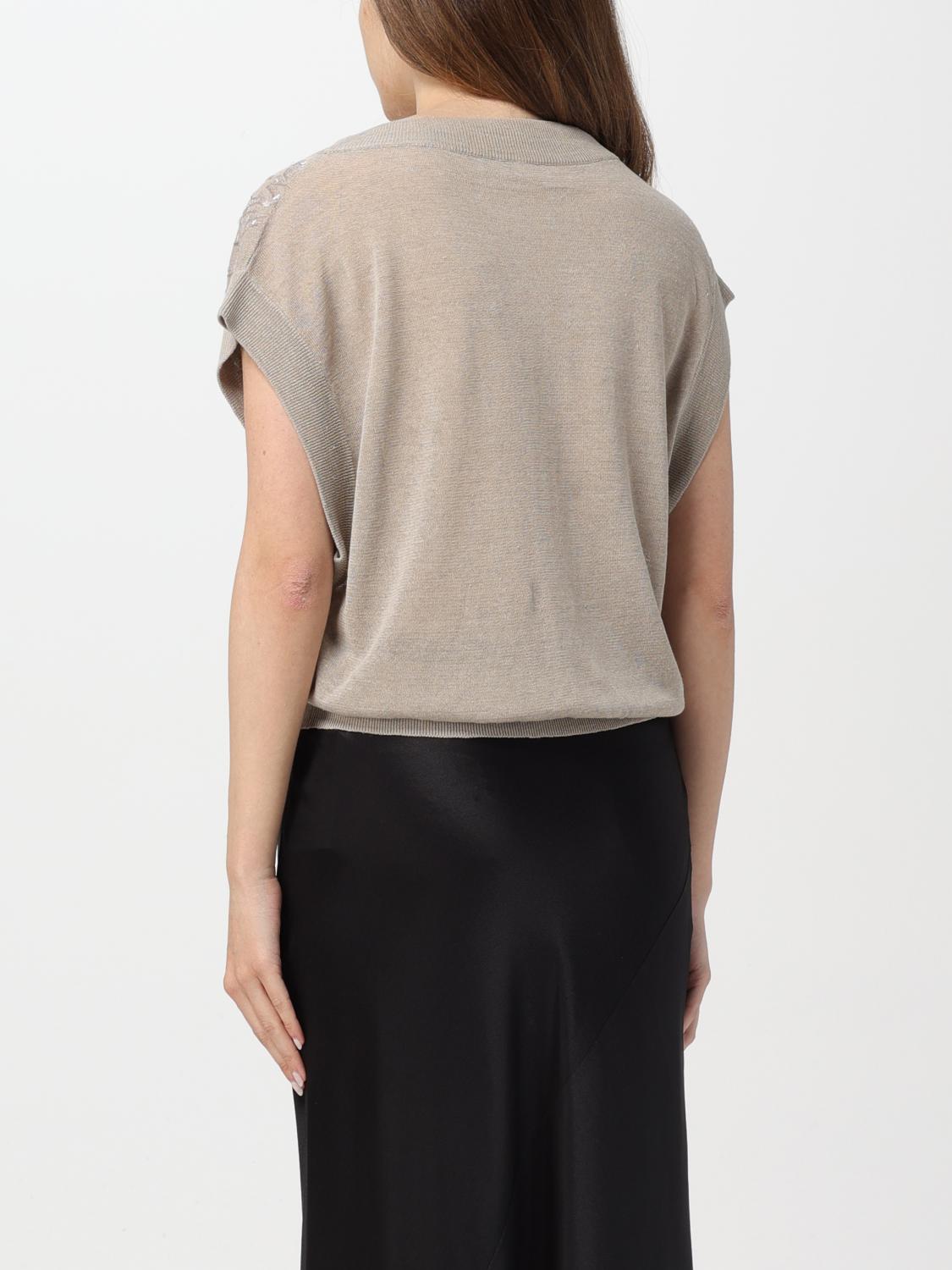 BRUNELLO CUCINELLI WESTE: Pullover damen Brunello Cucinelli, Bunt - Img 2