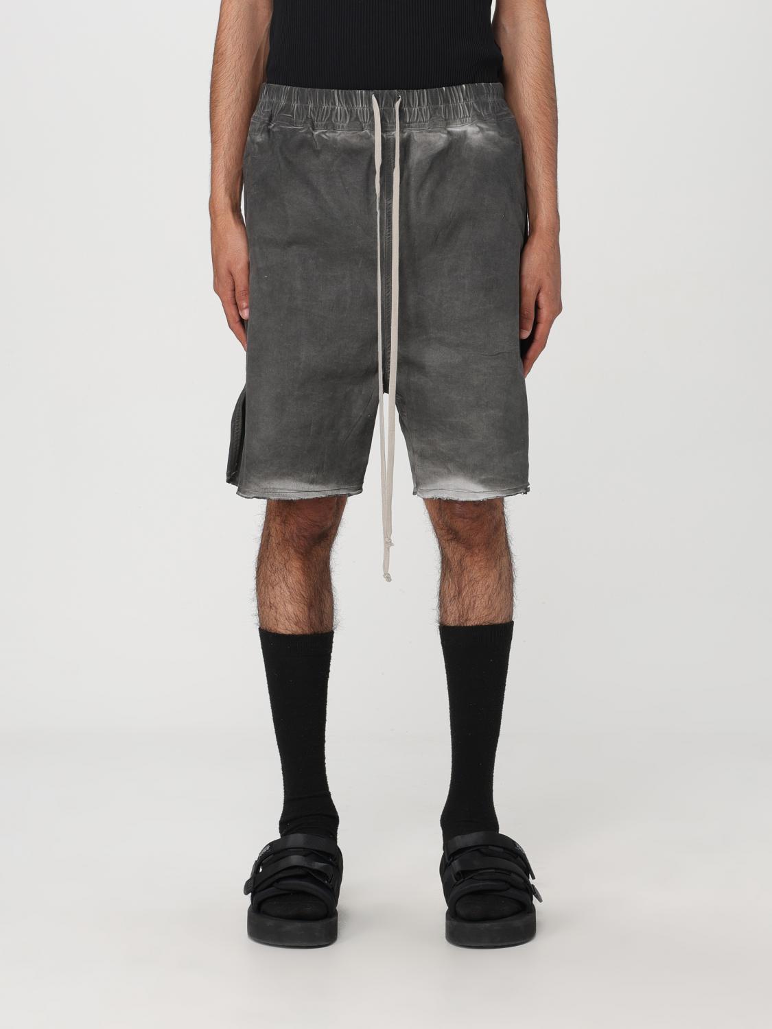 RICK OWENS SHORTS: Short men Rick Owens, Grey - Img 1