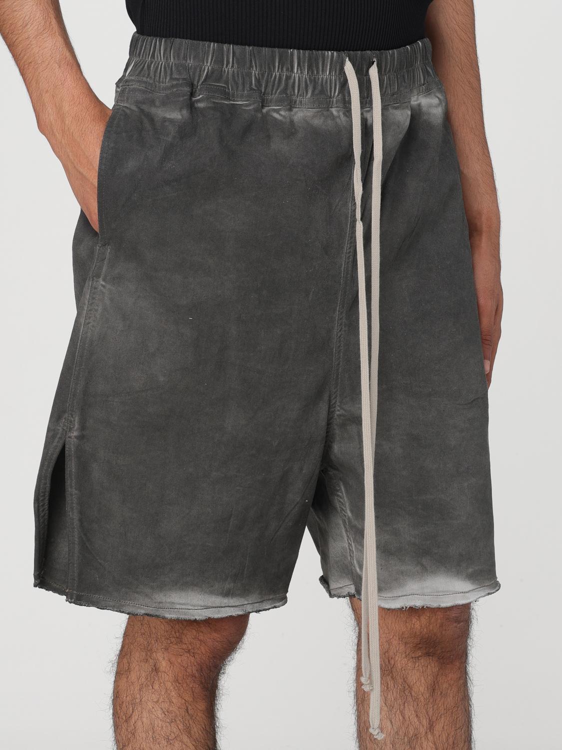 RICK OWENS SHORTS: Short men Rick Owens, Grey - Img 4