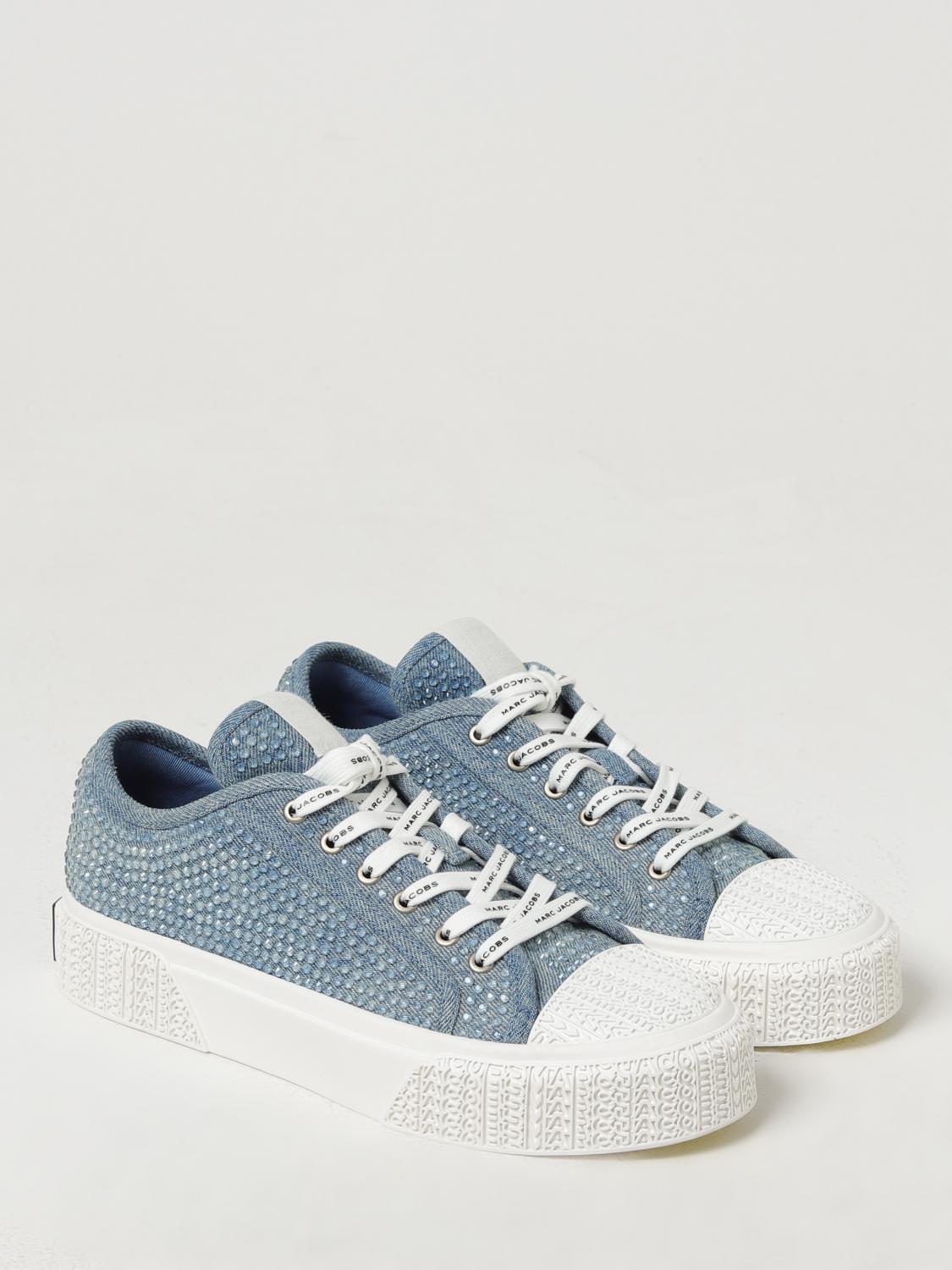 MARC JACOBS: Sneakers woman - Denim | Marc Jacobs sneakers