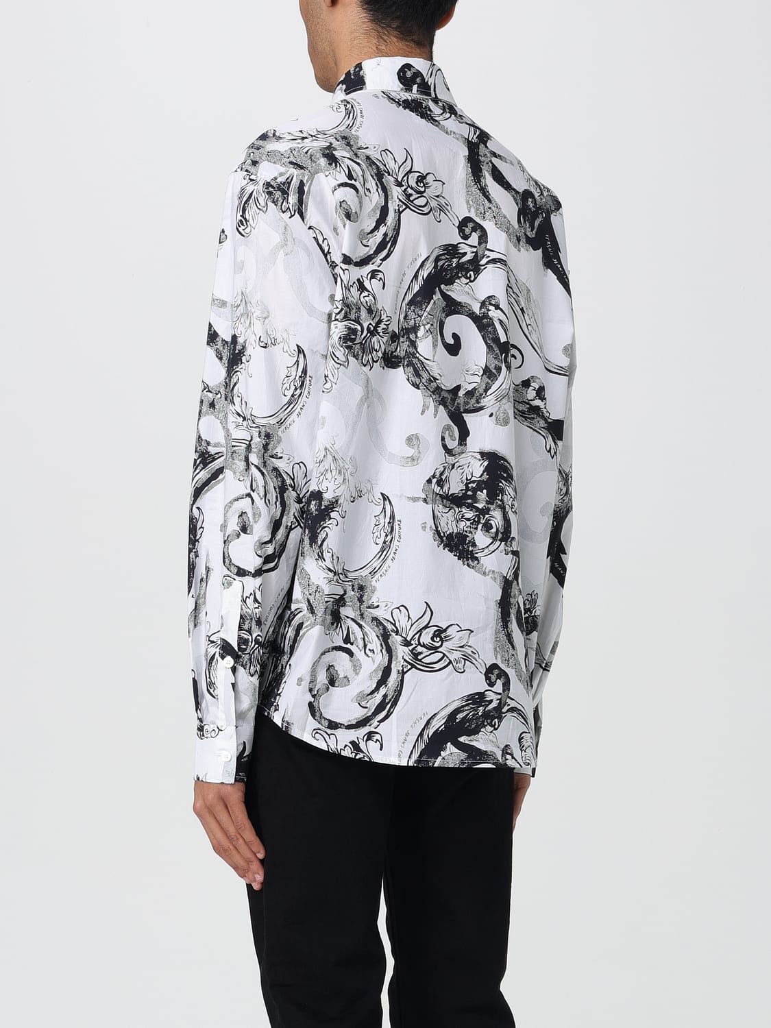 Versace Jeans Couture シャツ メンズ - ホワイト | 76GAL2R176UP200 VERSACE JEANS COUTURE シャツ